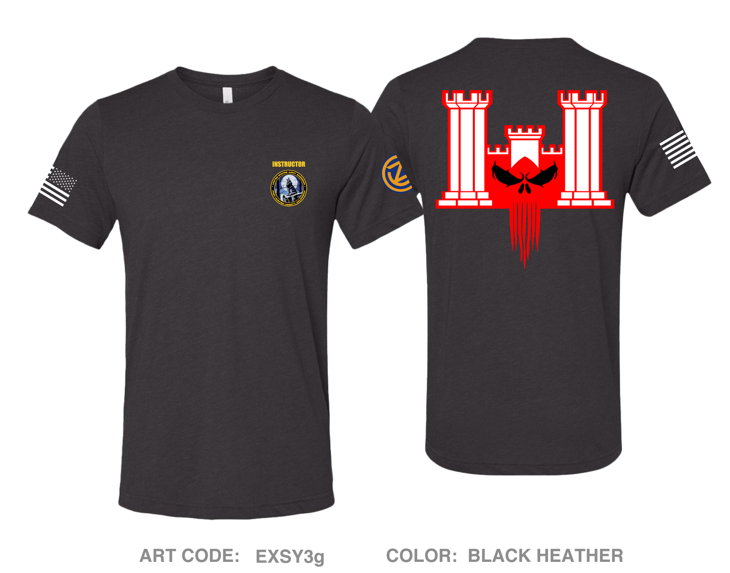 102nd Training Division Comfort Unisex Triblend SS Tee - EXSY3g