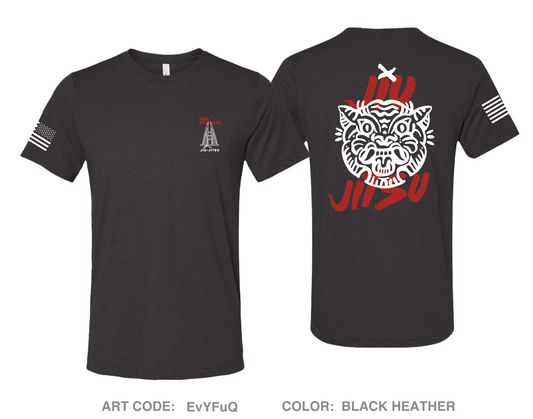 NSA JIU JITSU Comfort Unisex Triblend SS Tee - EvYFuQ