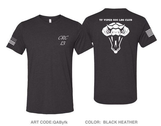 Task Force Viper Comfort Unisex Triblend SS Tee - QAByfk