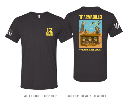 TF ARMADILLO Comfort Unisex Triblend SS Tee - RBq7KP