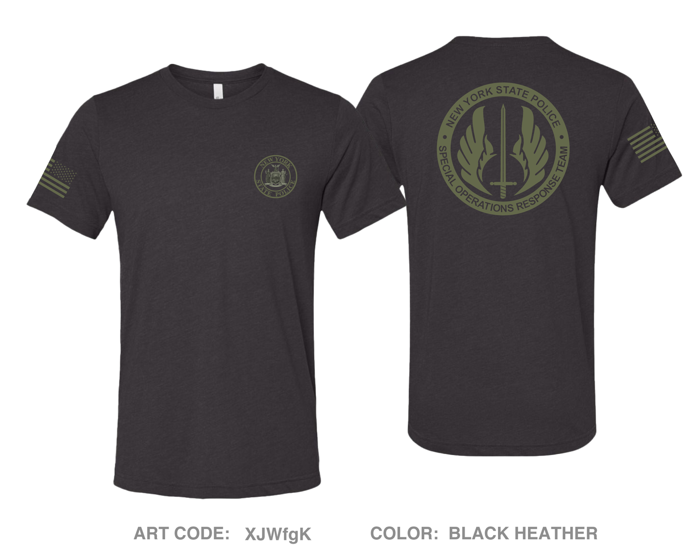 NYSP SORT Comfort Unisex Triblend SS Tee - XJWfgK