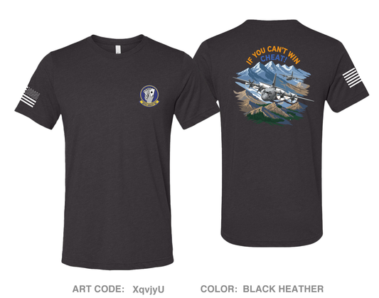 327th Airlift Squadron Comfort Unisex Triblend SS Tee - XqvjyU
