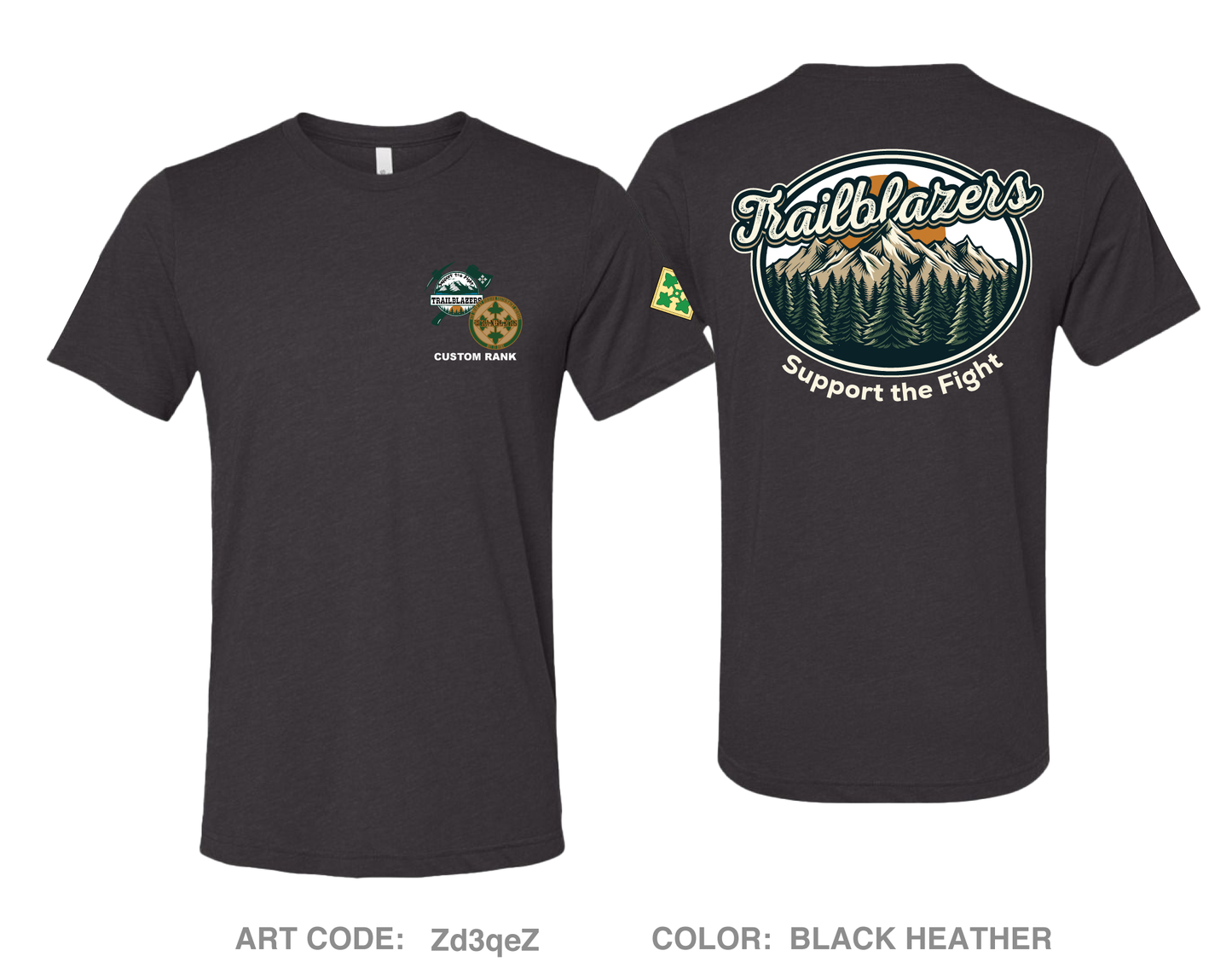 4DSTB Fundraising Collection Comfort Unisex Triblend SS Tee - Zd3qeZ