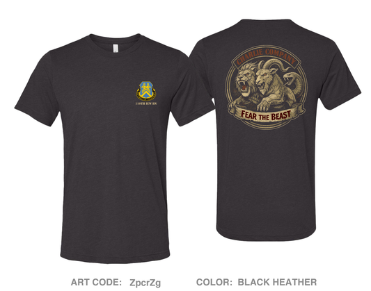 Charlie Company Chimeras Comfort Unisex Triblend SS Tee - ZpcrZg