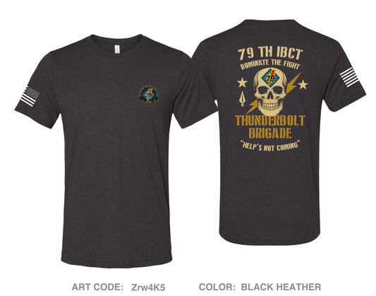 79TH IBCT Comfort Unisex Triblend SS Tee - Zrw4K5