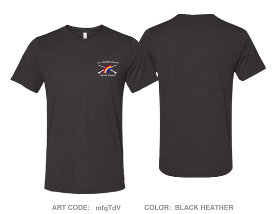 42nd ID Fundraising Collection Comfort Unisex Triblend SS Tee - mfqTdV