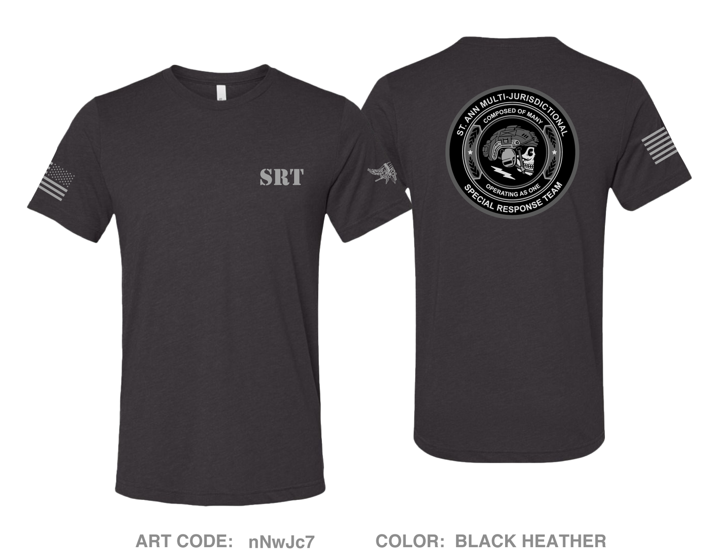 St. Ann SRT Comfort Unisex Triblend SS Tee - nNwJc7