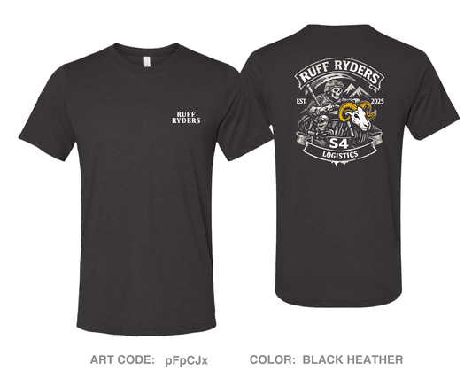 650 RSG S4 Ruff Ryders Comfort Unisex Triblend SS Tee - pFpCJx