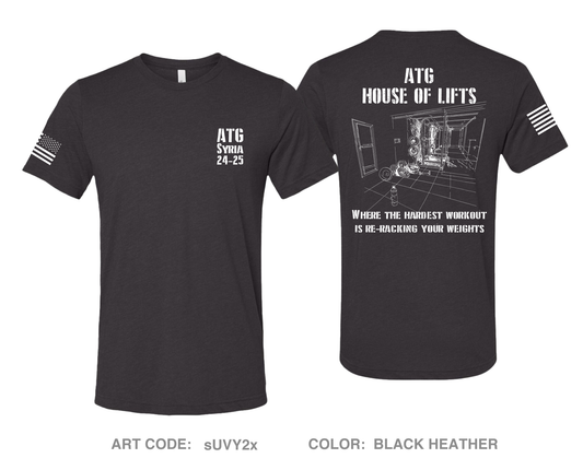 B Battery 2-218th FA Comfort Unisex Triblend SS Tee - sUVY2x