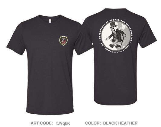 SOCAF PSYOP PDD Comfort Unisex Triblend SS Tee - tJVqkK