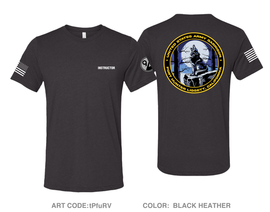102D Training Division Comfort Unisex Triblend SS Tee - tPfuRV