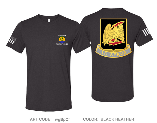 376th Finance Battalion Comfort Unisex Triblend SS Tee - wgBpCf