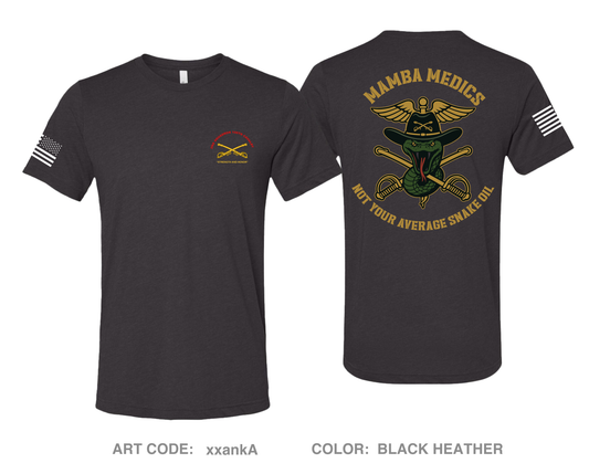 2-106 CAV MEDICS Comfort Unisex Triblend SS Tee - xxankA