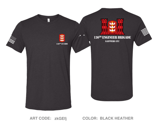 130th EN BDE, 8TSC Comfort Unisex Triblend SS Tee - zkGEfj