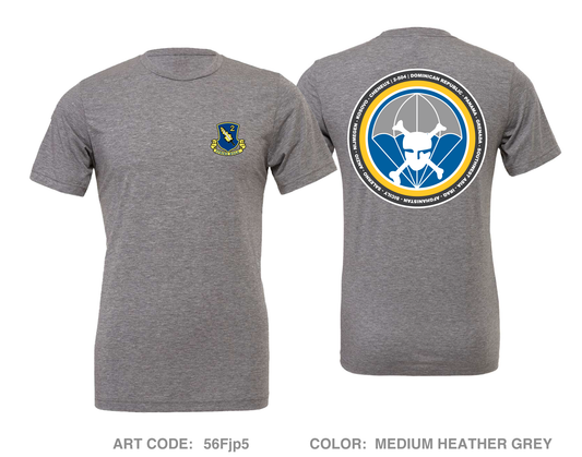2-504th PIR Comfort Unisex Triblend SS Tee - 56Fjp5