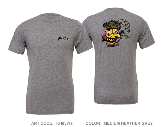 C Co 1-508 PIR, 3 BCT, 82nd ABD Fundraising Collection Comfort Unisex Triblend SS Tee - KH8yWa