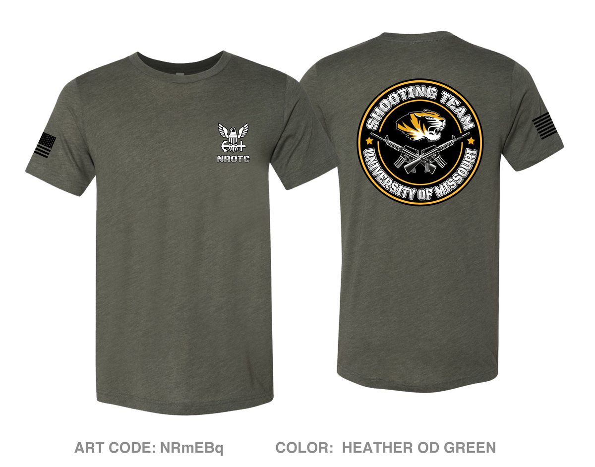 University of Missouri NROTC Comfort Unisex Triblend SS Tee - NRmEBq