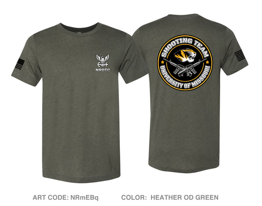 University of Missouri NROTC Comfort Unisex Triblend SS Tee - NRmEBq
