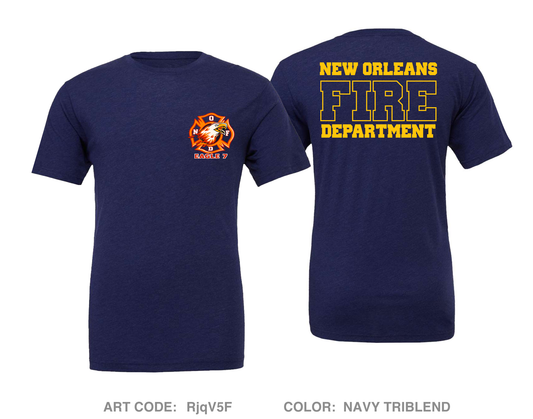 NOFD Eagle 7 Comfort Unisex Triblend SS Tee - RjqV5F
