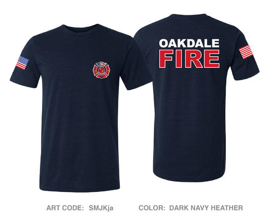 Oakdale Fire Comfort Unisex Triblend SS Tee - SMJKja