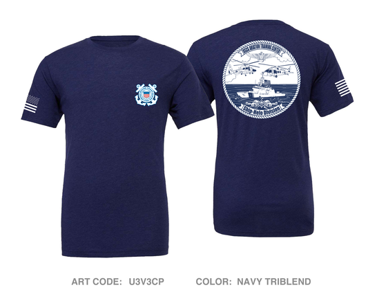 ATC SHIP/HELO Comfort Unisex Triblend SS Tee - U3V3CP