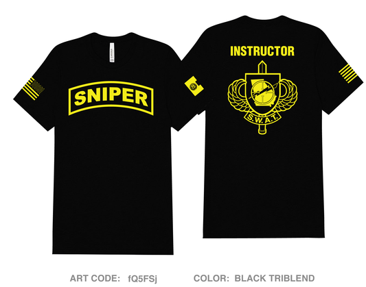 S.O.G SWAT Comfort Unisex Triblend SS Tee - fQ5FSj
