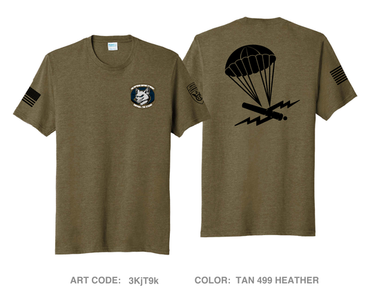 FOX CO, 2-377 PFAR Comfort Unisex Triblend SS Tee - 3KjT9k
