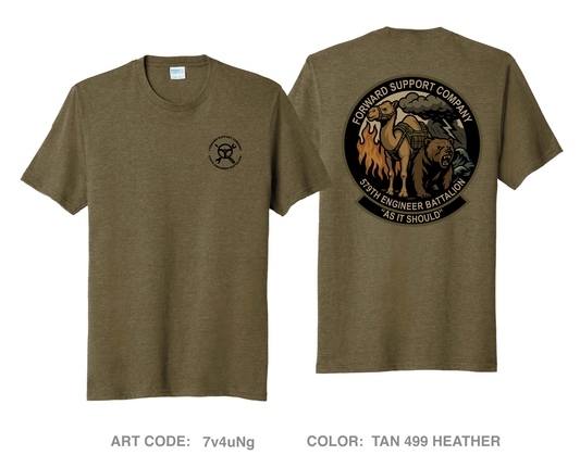 FSC 579 EN BN Fundraising Collection Comfort Unisex Triblend SS Tee - 7v4uNg