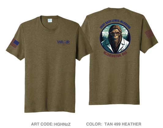 Walter Reed Army Institute of Research - West (WRAIR-W) Comfort Unisex Triblend SS Tee - HGHNzZ