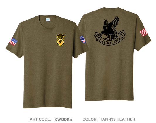 5-1 CAV Comfort Unisex Triblend SS Tee - KWGDKn