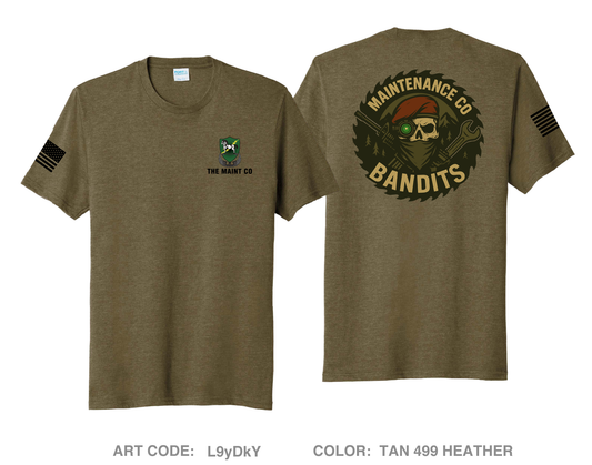 Maint Co. GSB Comfort Unisex Triblend SS Tee - L9yDkY