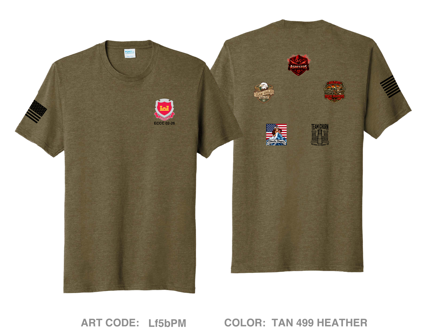 Team A 02-26 Comfort Unisex Triblend SS Tee - Lf5bPM