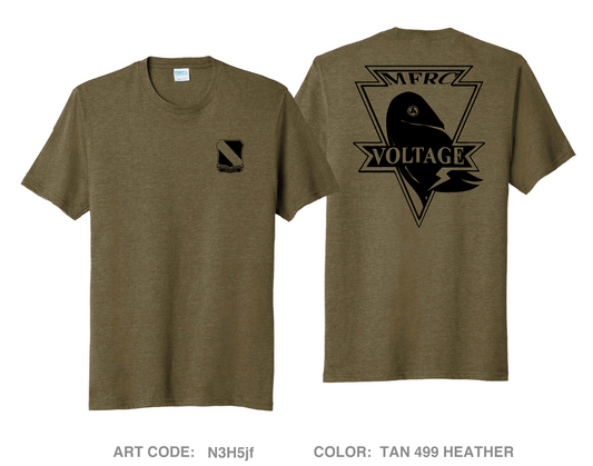 MFRC, 1st BDE, 10th MTN Comfort Unisex Triblend SS Tee - N3H5jf