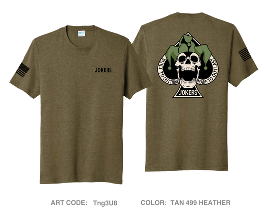 Jokers Comfort Unisex Triblend SS Tee - Tng3U8