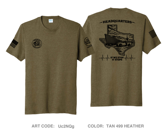 38th MP Co Comfort Unisex Triblend SS Tee - Uc2NQg