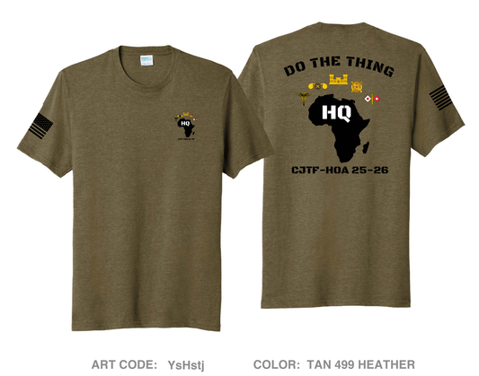 180th ESC HQ Comfort Unisex Triblend SS Tee - YsHstj