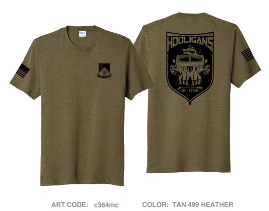 D Co 1-125 IN Comfort Unisex Triblend SS Tee - c364mc