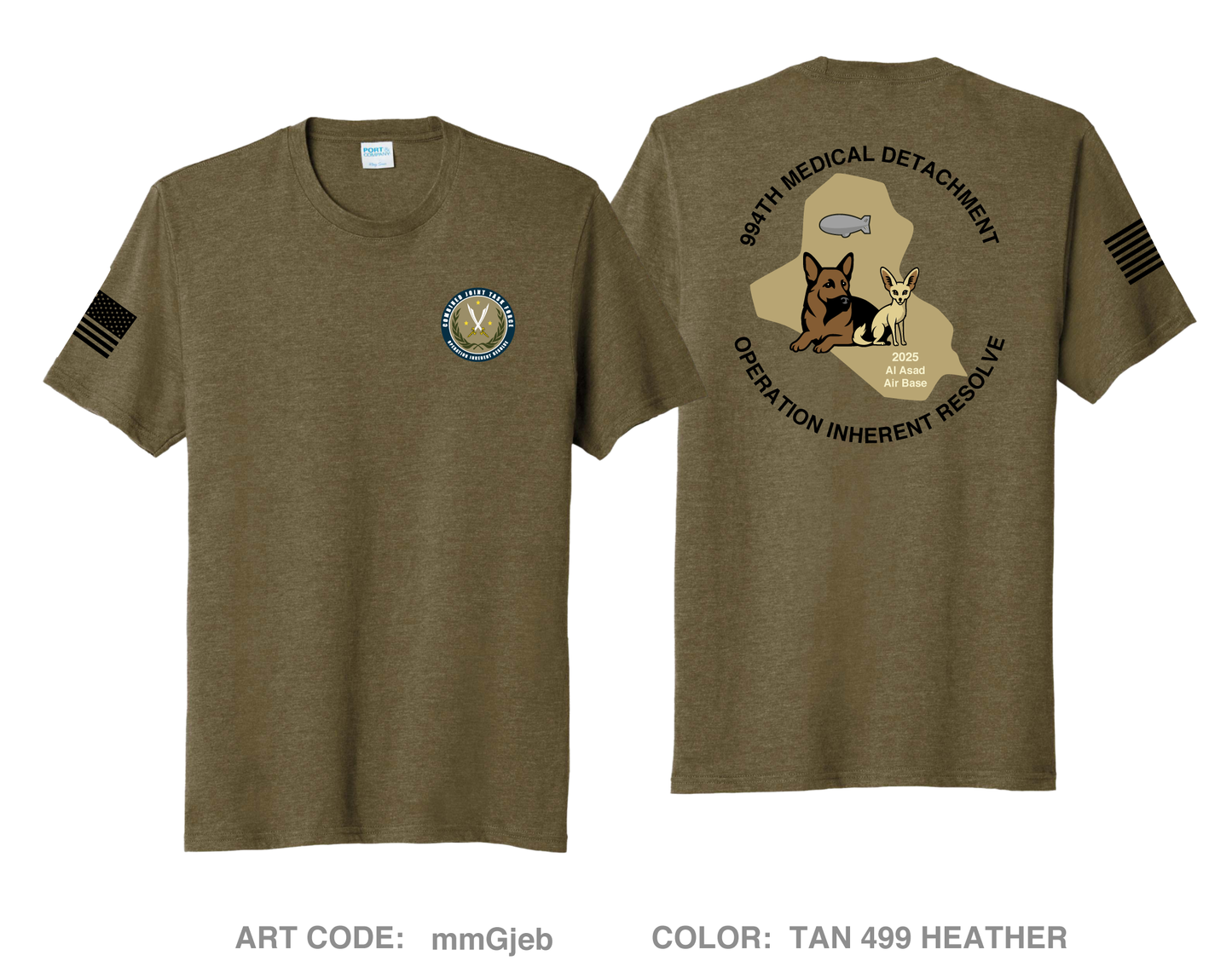 994th OIR Comfort Unisex Triblend SS Tee - mmGjeb