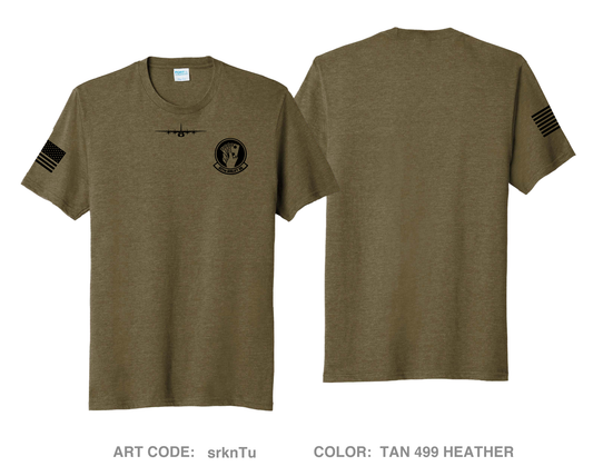 327th Airlift Squadron Comfort Unisex Triblend SS Tee - srknTu