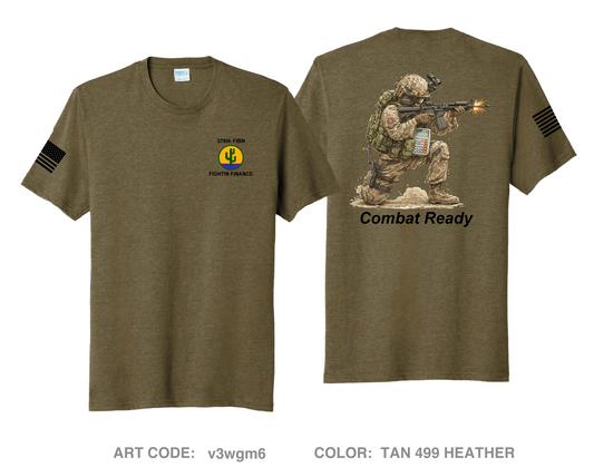 376th Finance Battalion Comfort Unisex Triblend SS Tee - v3wgm6