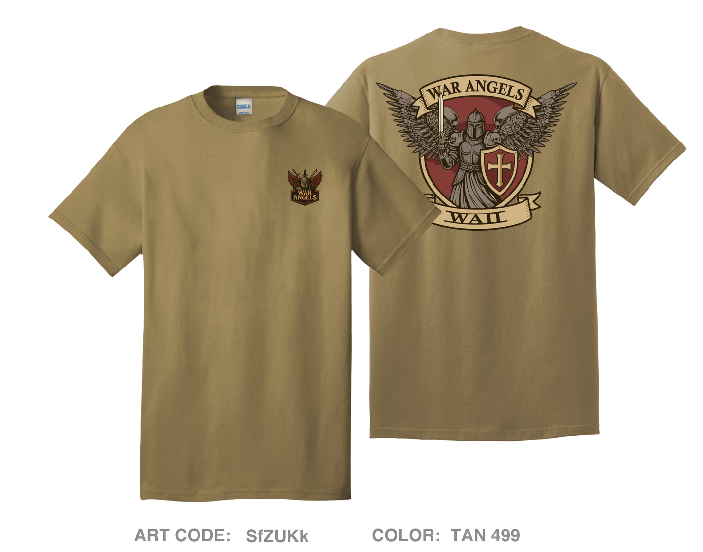 2nd Platoon, Guns Troop, 2nd Squadron, 11th ACR Comfort Unisex Cotton Blend SS Tee - SFZUKK