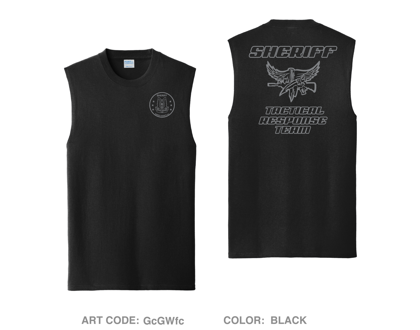 Essex Sheriff's TRT Comfort Men's Tank Top - GcGWfc