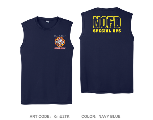 NOFD Rescue 7 Hi-Tech Performance Tank Top - KmU2TK