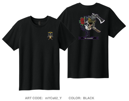 D Co 98th CA BN (SO) (A) Comfort Youth cotton short sleeve tee - mYCs62