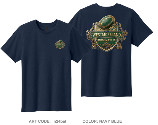 Westmoreland Rugby Club Comfort Youth cotton short sleeve tee - n24bet