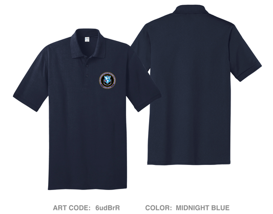 Military Unit (School) Hi-Tech Performance Men's SS Polo - 6udBrR
