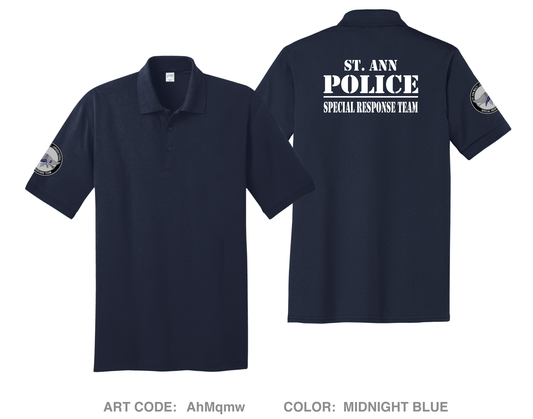 St. Ann Multi-Jurisdictional SRT Hi-Tech Performance Men's SS Polo - AhMqmw