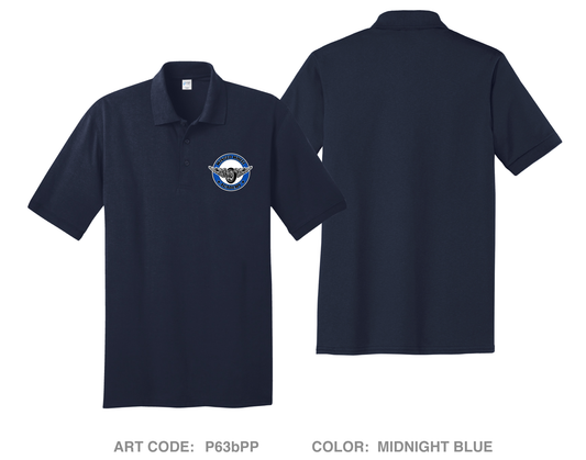 Winged wheel academy Hi-Tech Performance Men's SS Polo - P63bPP