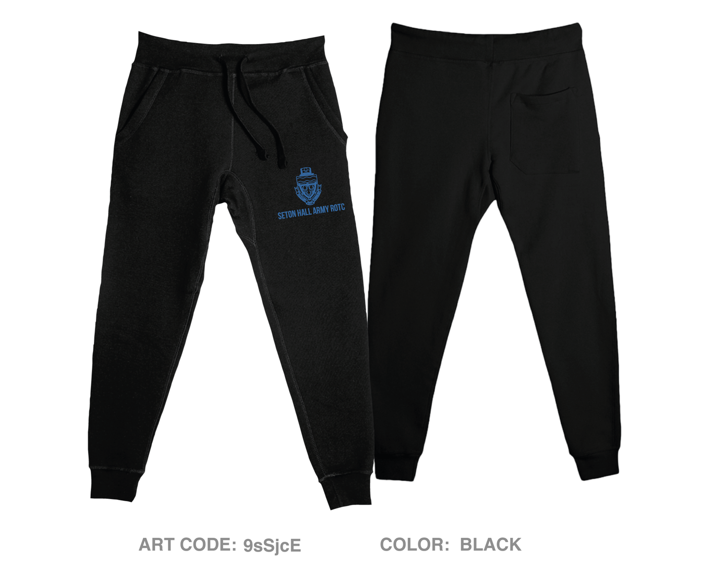 Seton Hall ROTC  Comfort Unisex Joggers - 9sSjcE