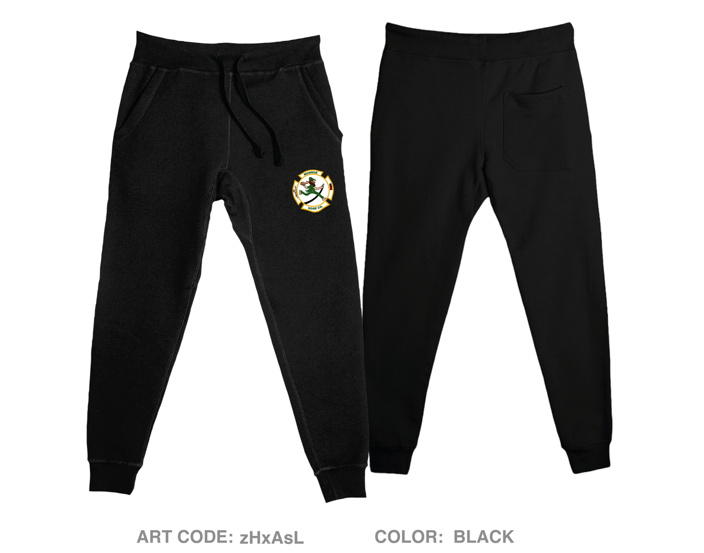 Monroe Hose Company #1 Department 7  Comfort Unisex Joggers - zHxAsL